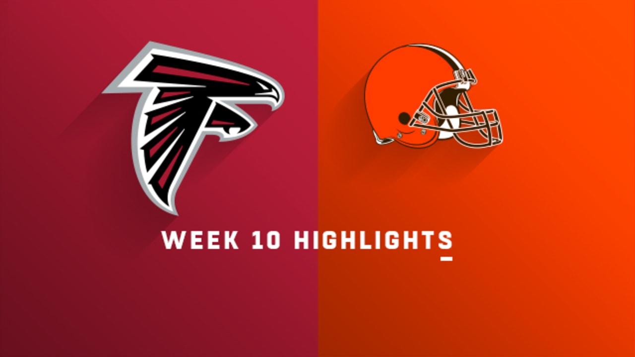 Falcons vs. Browns highlights Week 10