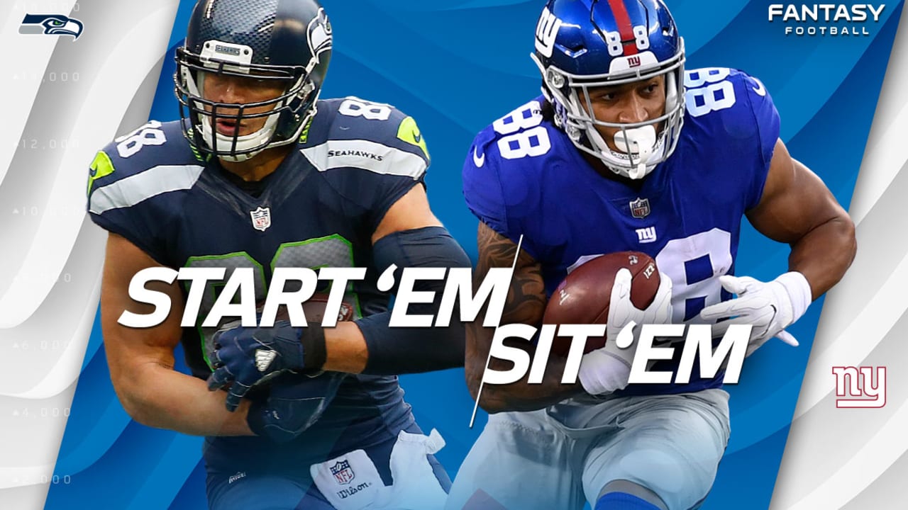 Start 'Em, Sit 'Em Week 4 Tight ends