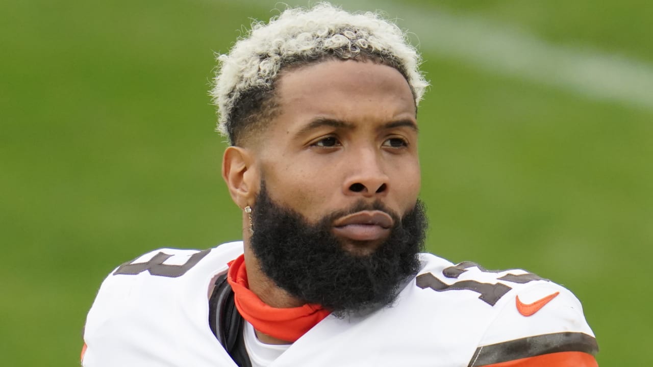 Odell Beckham Jr. continues rehab in the gym while millions of Americans  gorge on Christmas dinner 