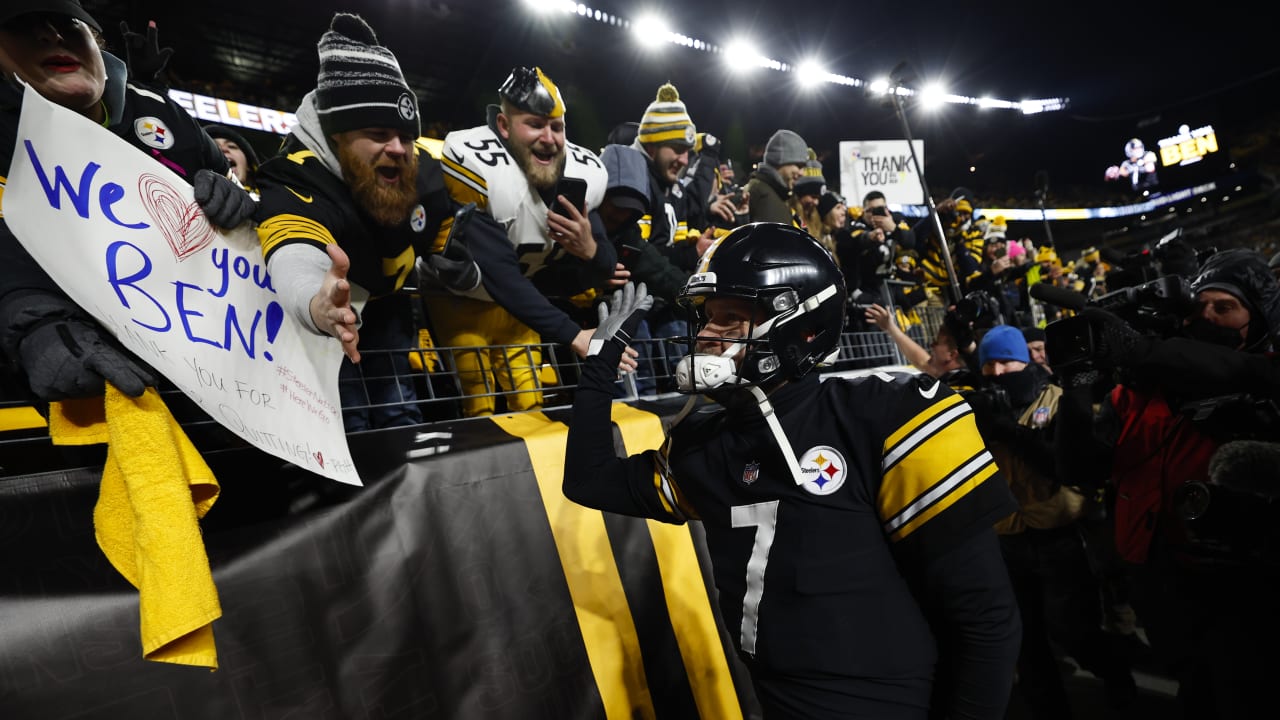 Steelers QB Ben Roethlisberger goes out a winner at Heinz Field: 'This is  the best place to play'