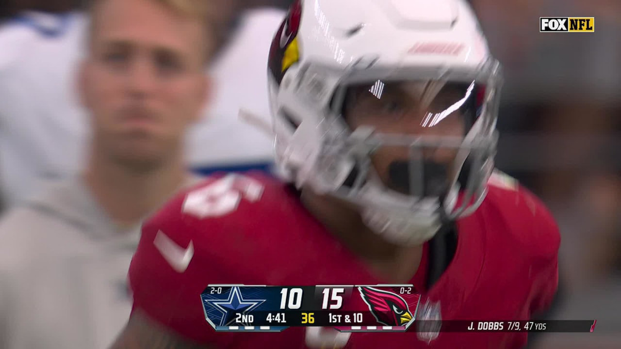 Arizona Cardinals running back James Conner showcases the NFL