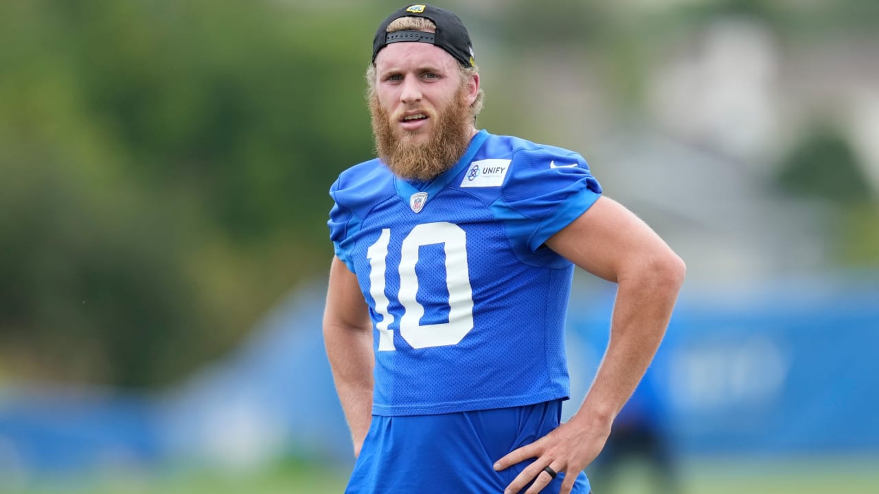 Rams WR Cooper Kupp leaves practice with hamstring injury; HC Sean McVay  has no update on status