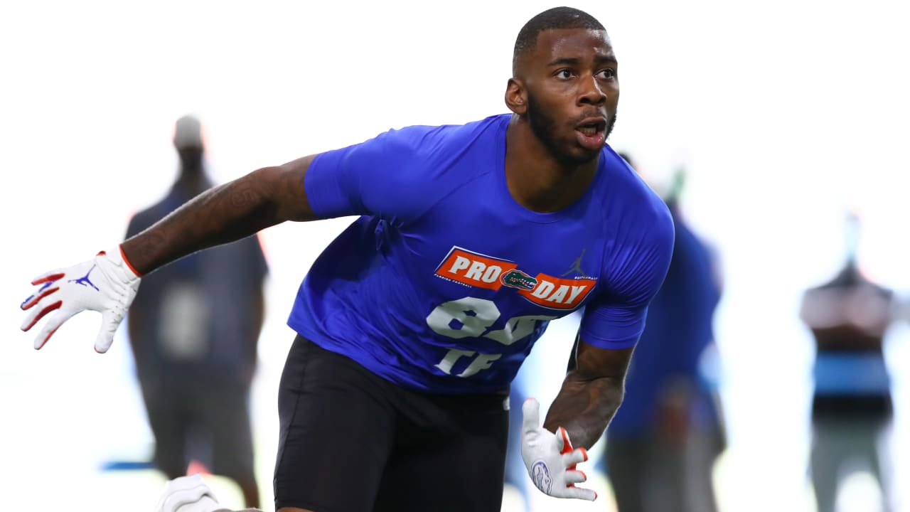 Florida Gators tight end Kyle Pitts' pro day highlights