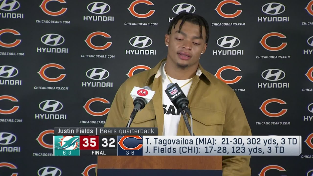 Chicago Bears fans react to Tampa Bay loss, Justin Fields' game play