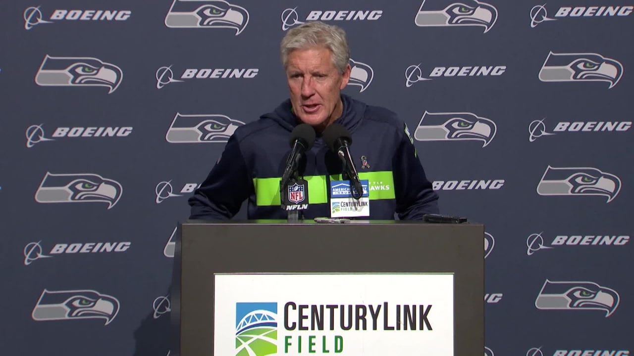 Seahawks postgame press conference