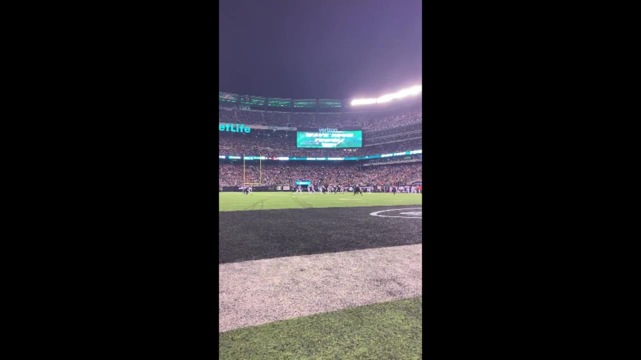 Video: Odell Beckham's one-handed catch in MetLife return