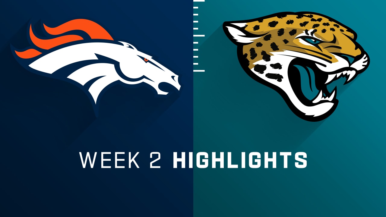 Denver Broncos vs. Jacksonville Jaguars highlights Week 2