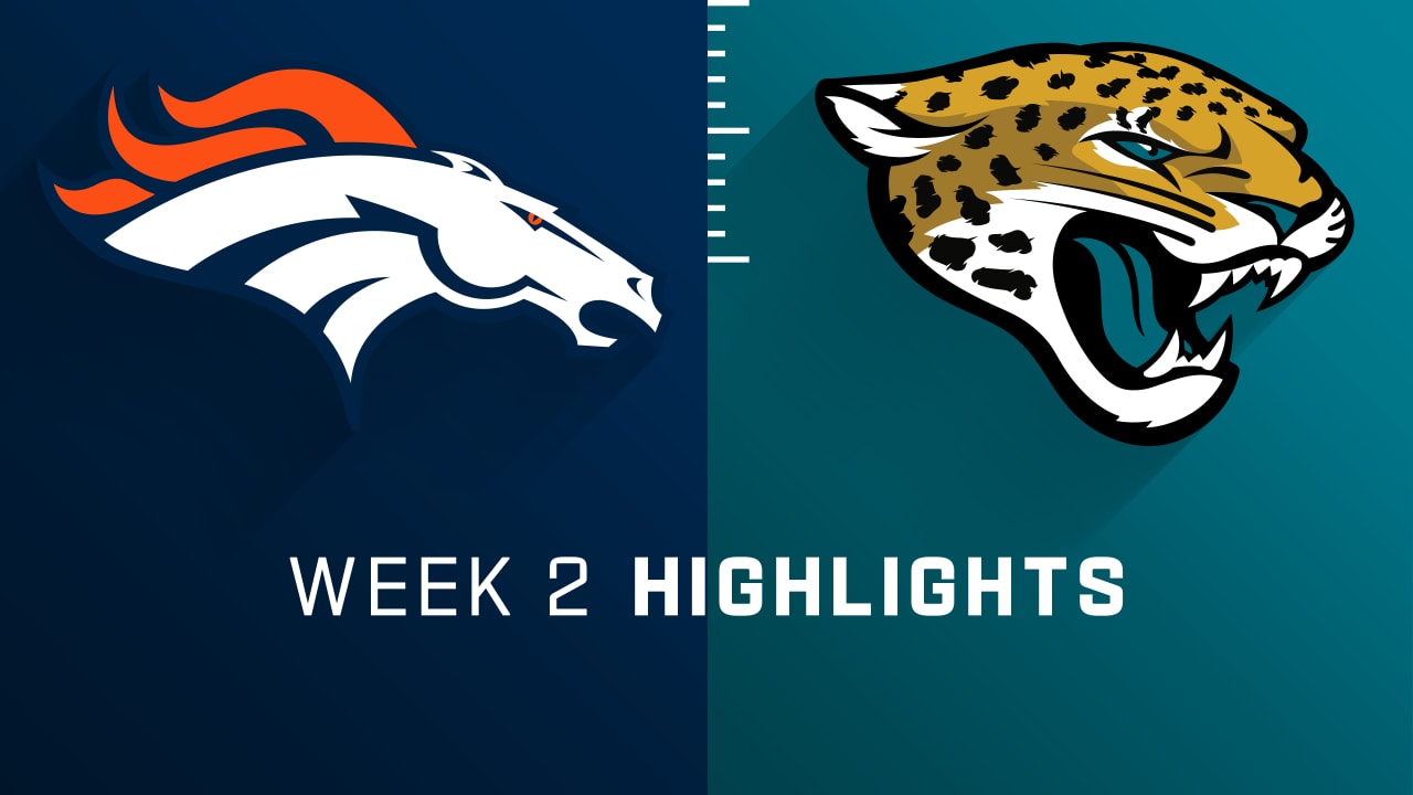 Broncos vs. Jaguars Week 2 Highlights