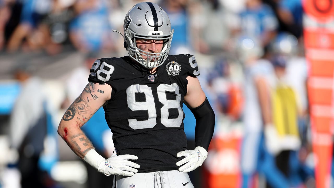 Best images of Raiders DE Maxx Crosby during NFL career