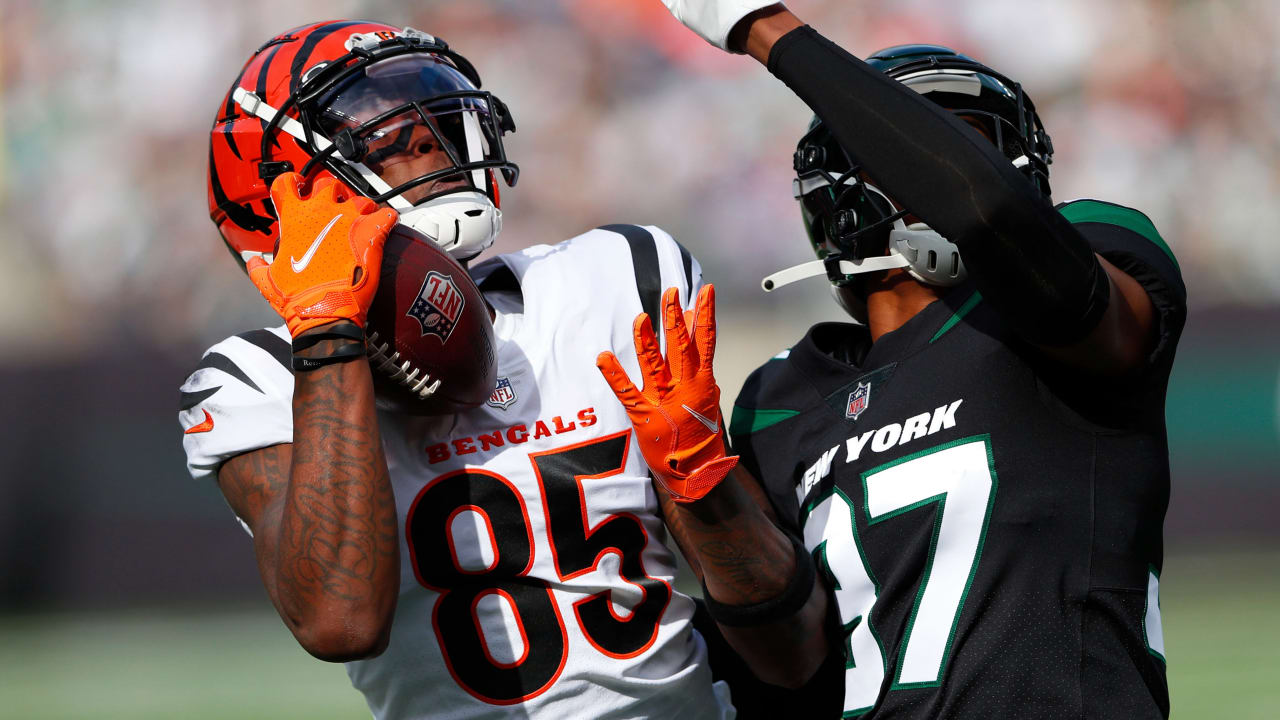 Tee Higgins makes great TD reception as Bengals tie Chiefs