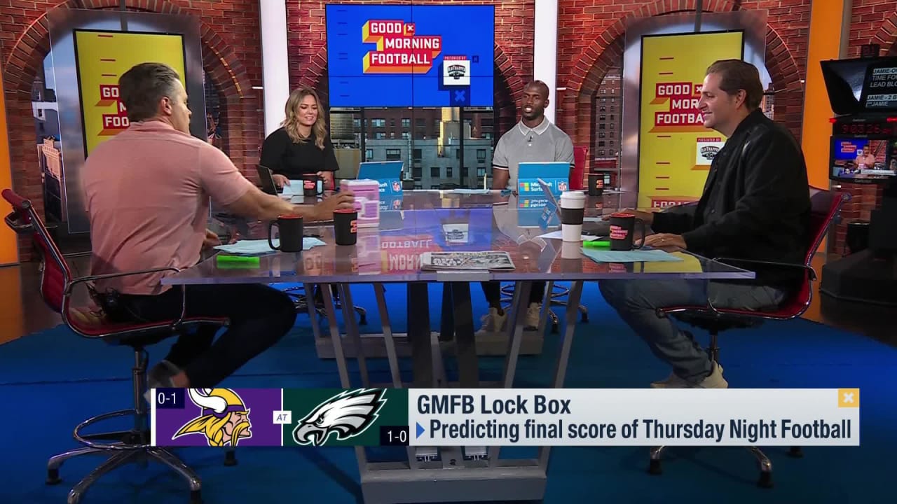 'GMFB' predicts final score of 'TNF' Minnesota Vikings-Philadelphia Eagles  matchup