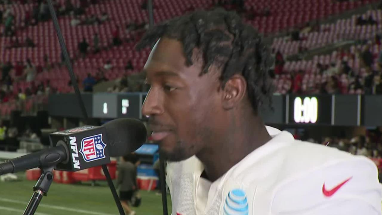 Atlanta Falcons wide receiver Calvin Ridley: What rookie tight end Kyle ...