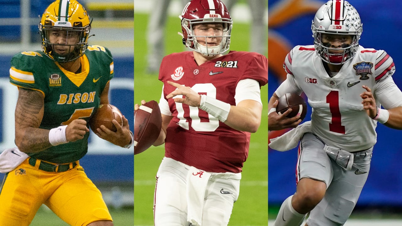 Two-round 2021 NFL mock draft: Four QBs early, DeVonta Smith