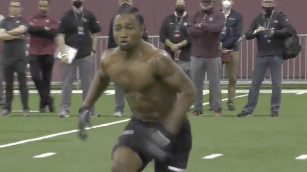 Florida State Seminoles cornerback Asante Samuel Jr.'s pro day