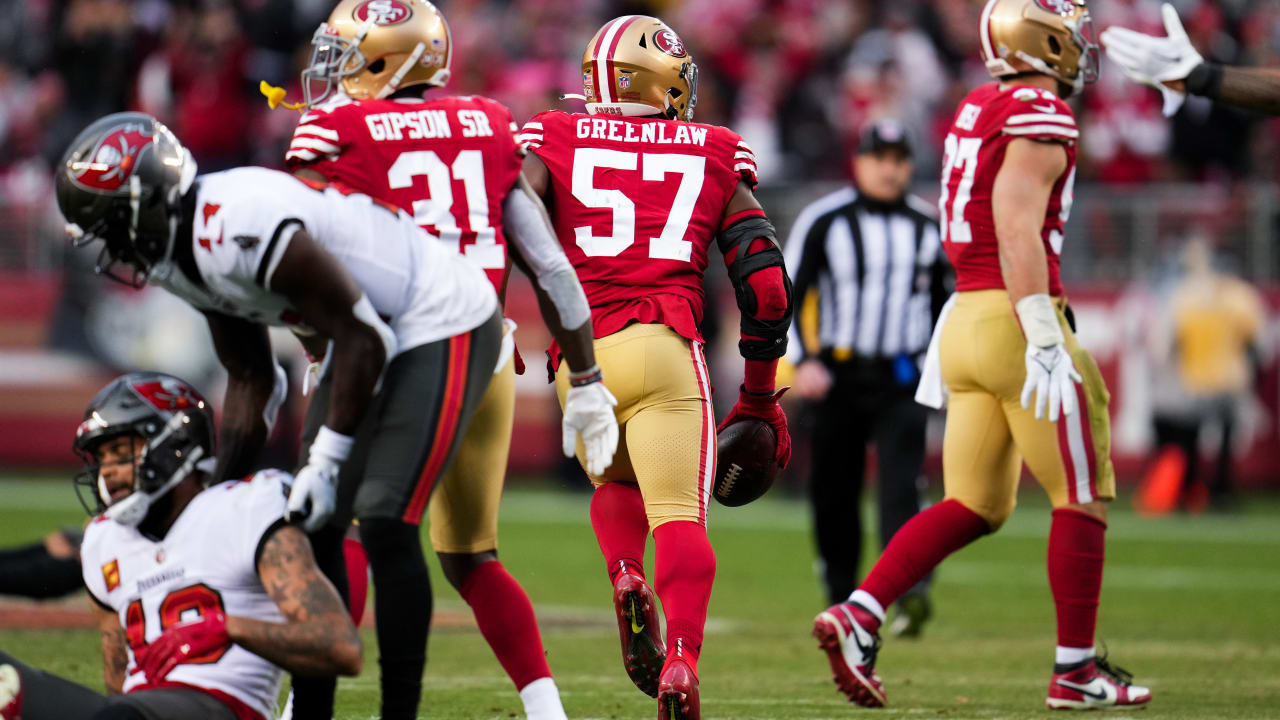 Never forget 49ers Dre Greenlaw picking off Tom Brady then making him sign  the ball 