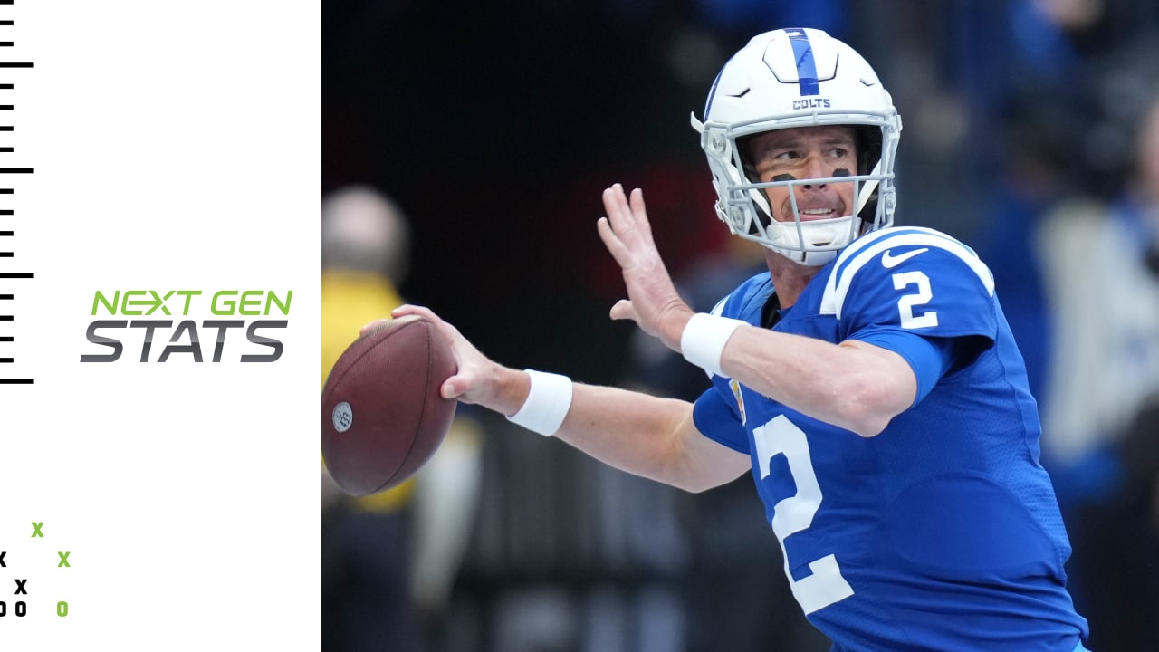 Next Gen Stats: Indianapolis Colts' quarterback Matt Ryan's 3 most