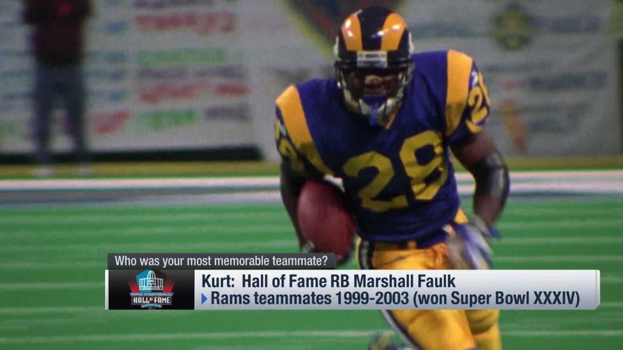 Rams Hall of Famers: Marshall Faulk is the last great RB drafted