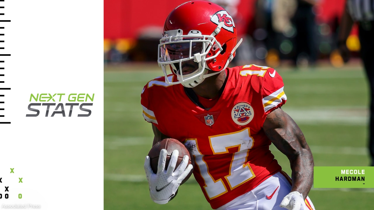 Next Gen Stats Kansas City Chiefs top 3 YAC above expectation plays