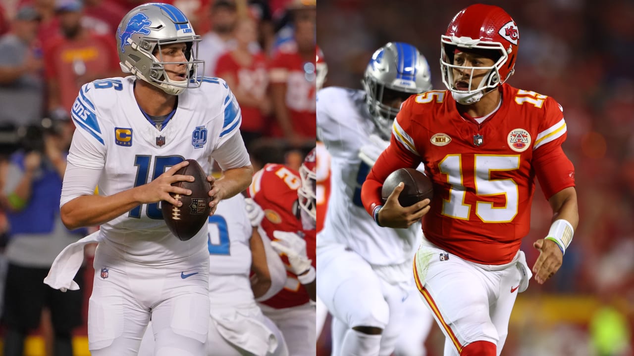 NFL season opener: Chiefs-Lions Week 1 preview