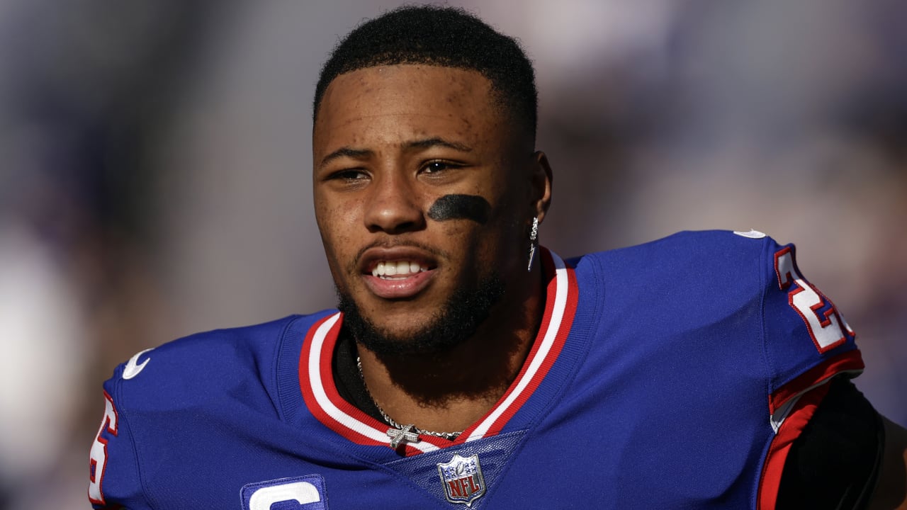 Giants coach on if Saquon Barkley will play vs. Eagles: 'I hope so'