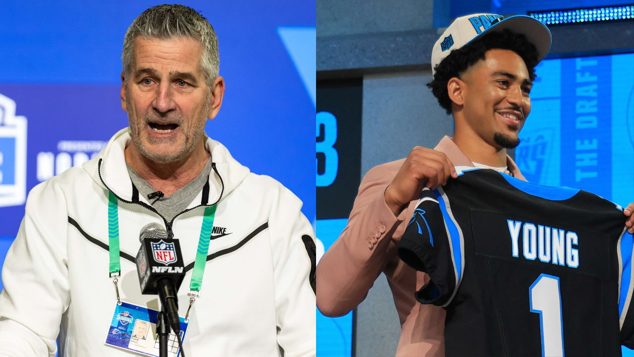 After trading up for the top NFL Draft pick, Frank Reich says