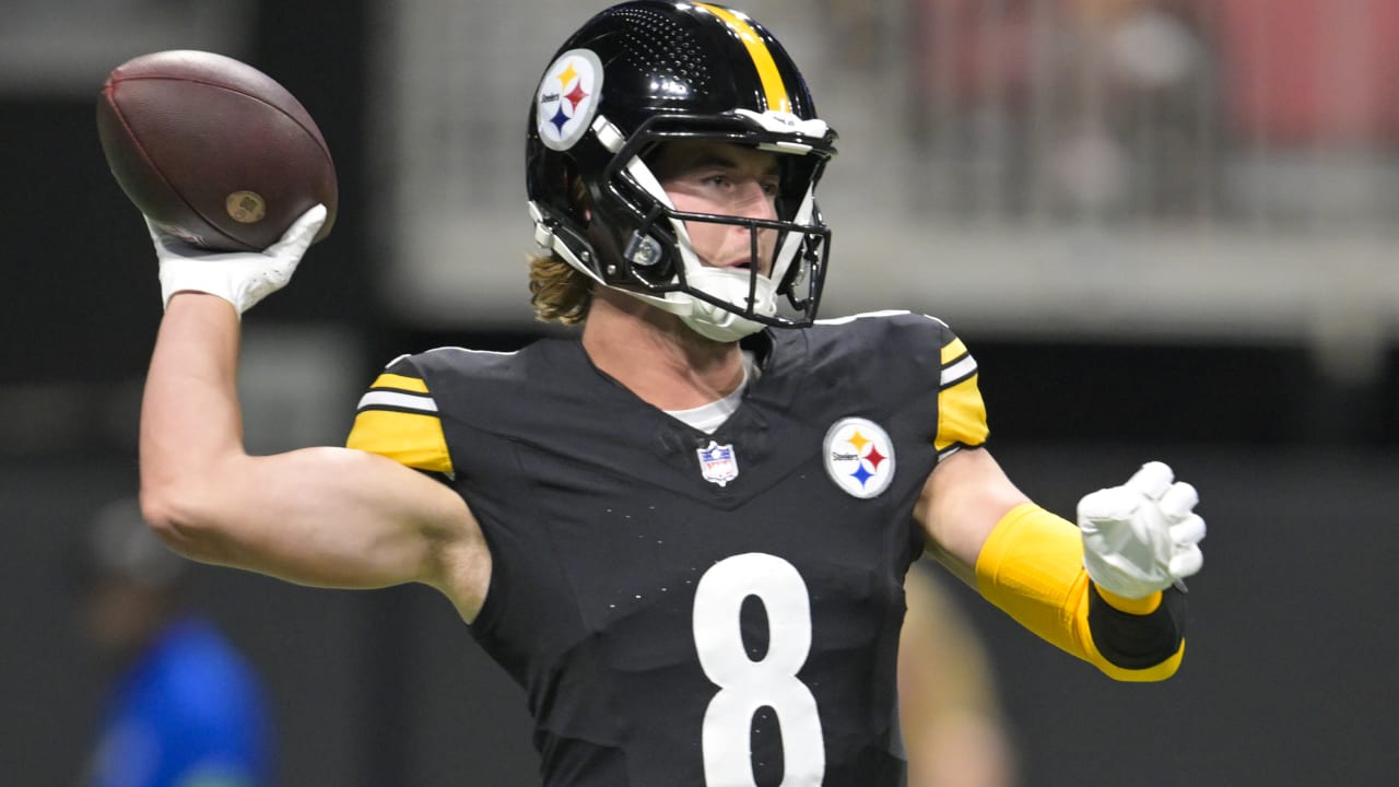 Can'tMiss Play Pittsburgh Steelers quarterback Kenny Pickett unloads