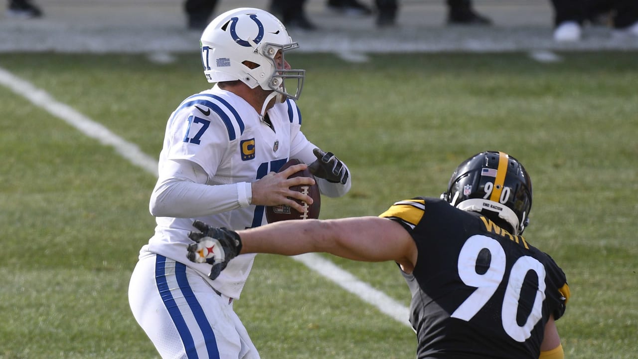 Pittsburgh Steelers linebacker T.J. Watt gets through to Indianapolis ...