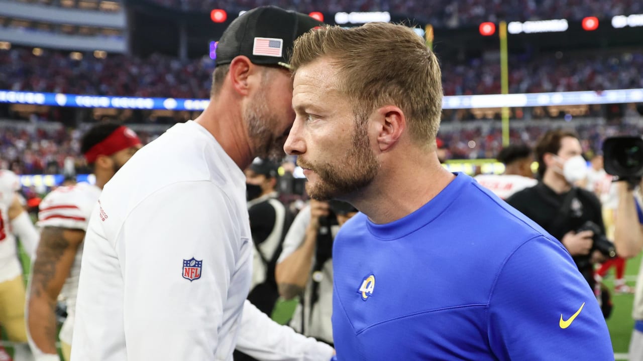 McVay seeks elusive regular-season win vs. Shanahan when Rams host 49ers