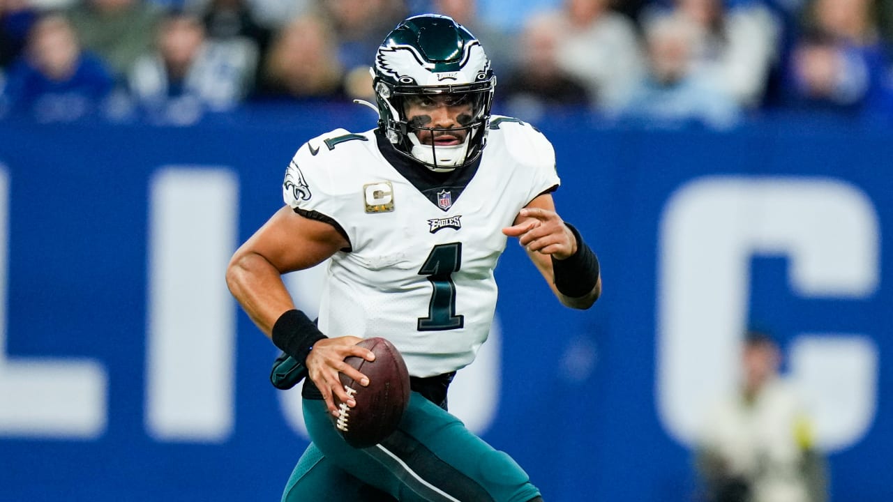 Next Gen Stats Philadelphia Eagles quarterback Jalen Hurts’ 3 most improbable completions Week 11