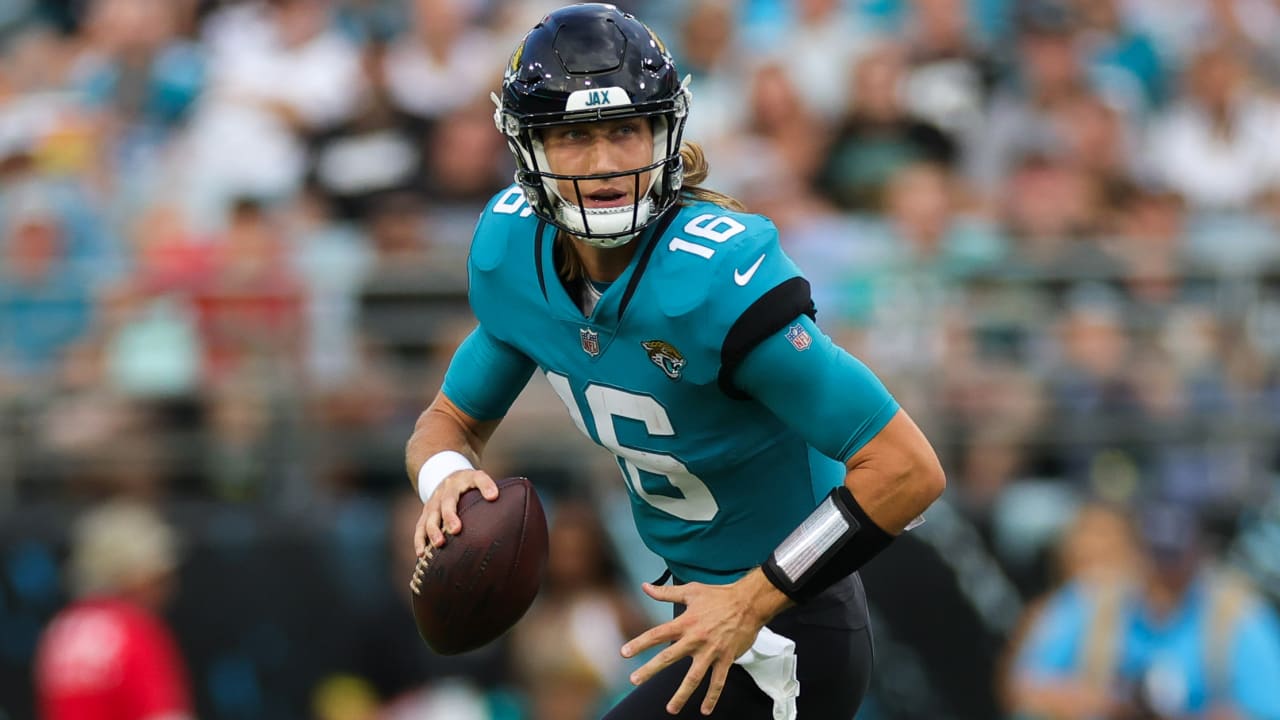 Every pass and run from Jacksonville Jaguars quarterback Trevor Lawrence