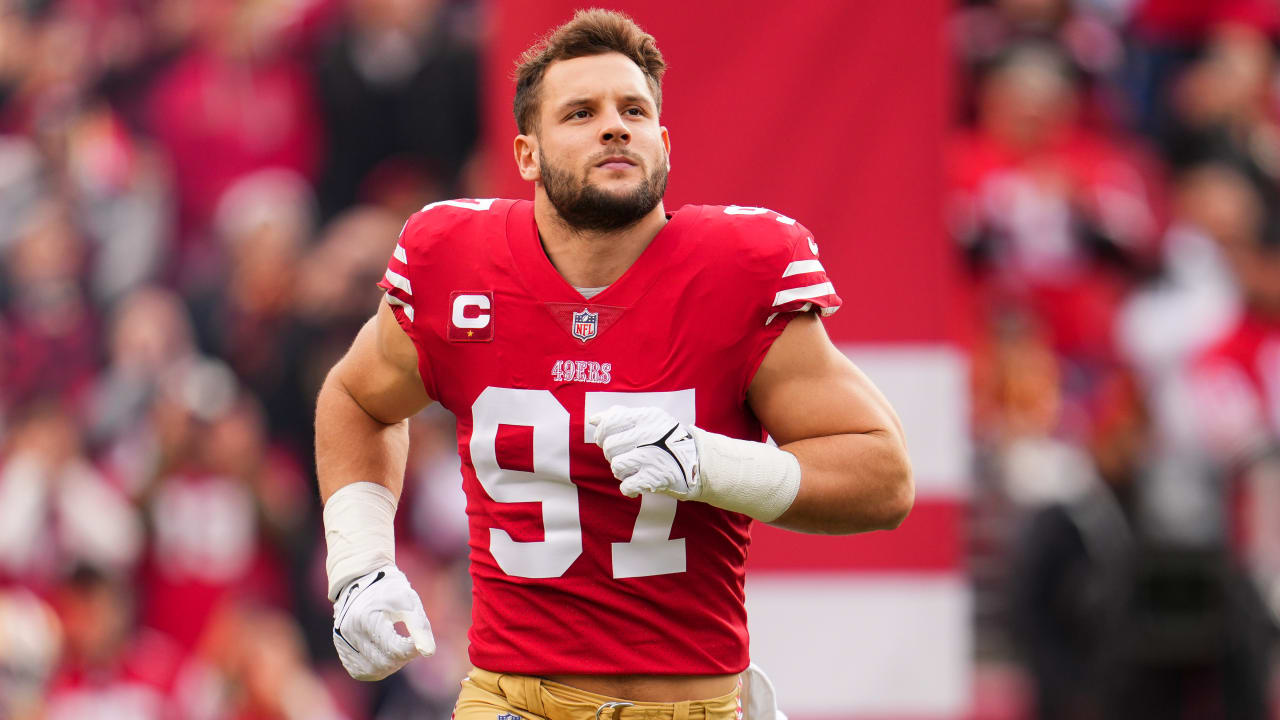 Nick Bosa 'pretty confident' he'll get a deal done with 49ers by start of  training camp