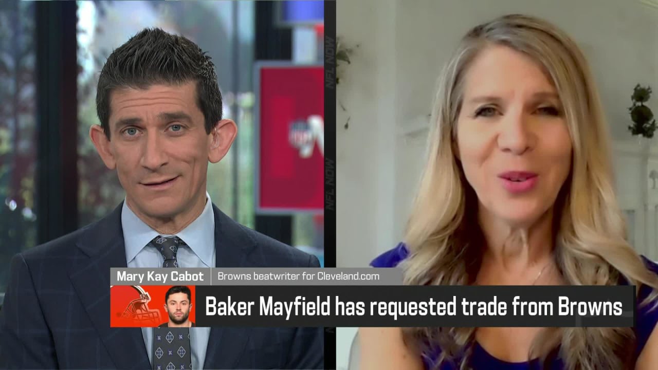 Cleveland Browns beat writer Mary Kay Cabot weighs in on the Deshaun Watson  trade and Baker Mayfield's options