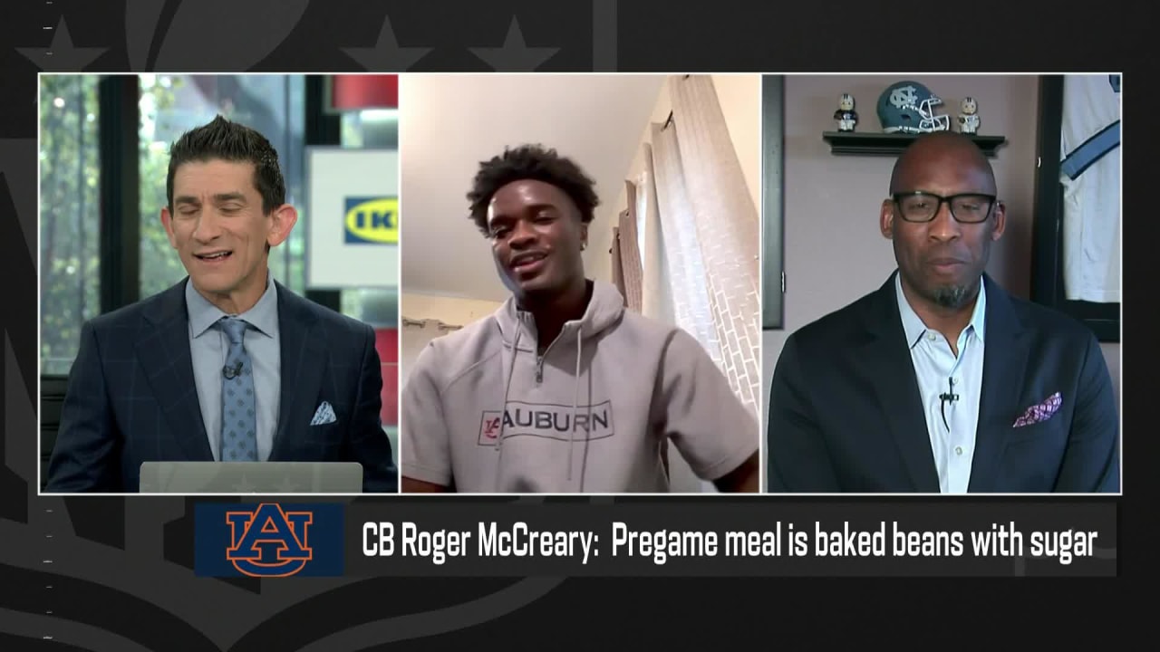 Cornerback Roger McCreary on process leading to the NFL 2022 Draft