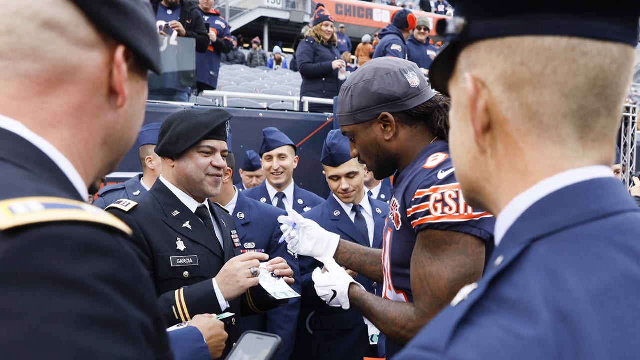 NFL teams honor military service members on Veterans Day