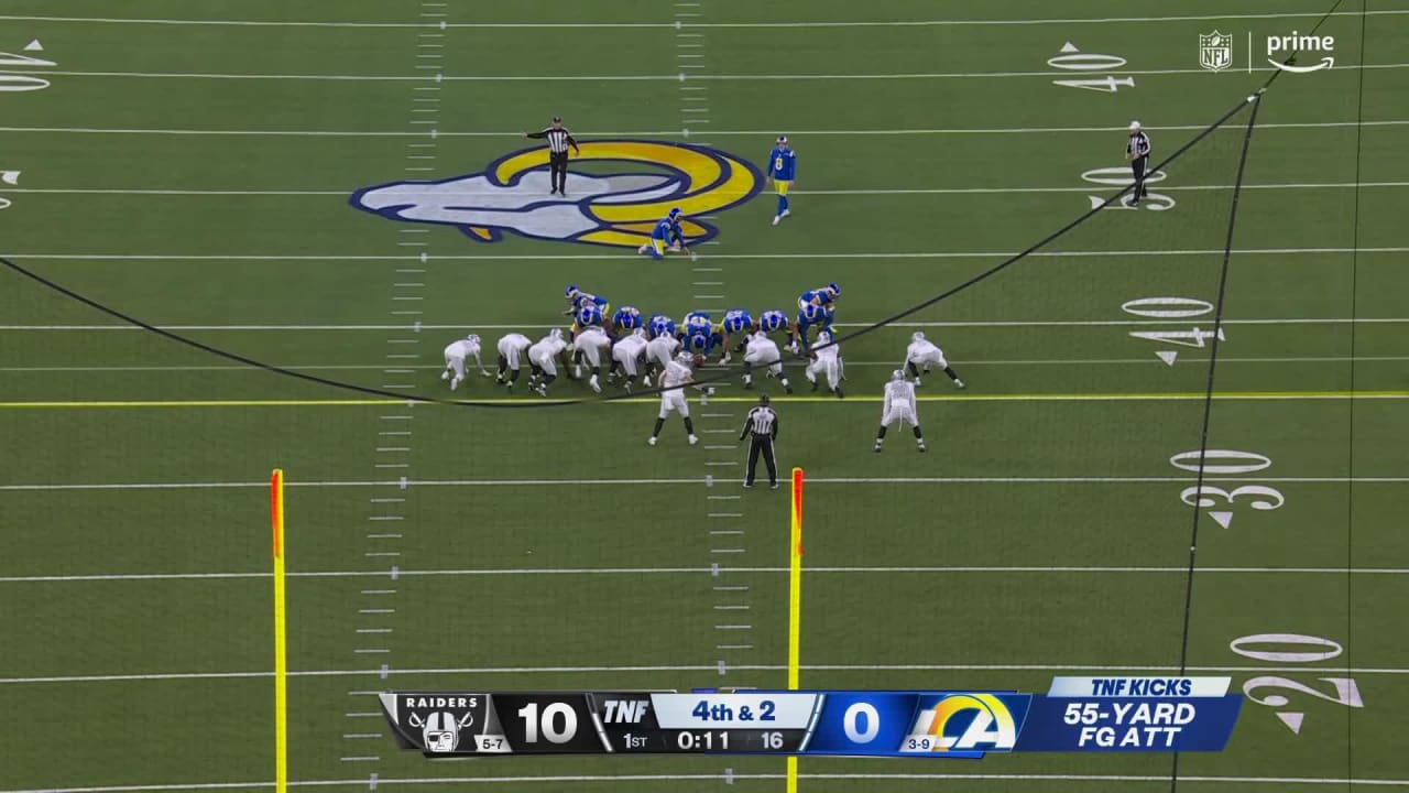 Los Angeles Rams kicker Matt Gay drills 40-yard FG to give Rams late lead  over his old team