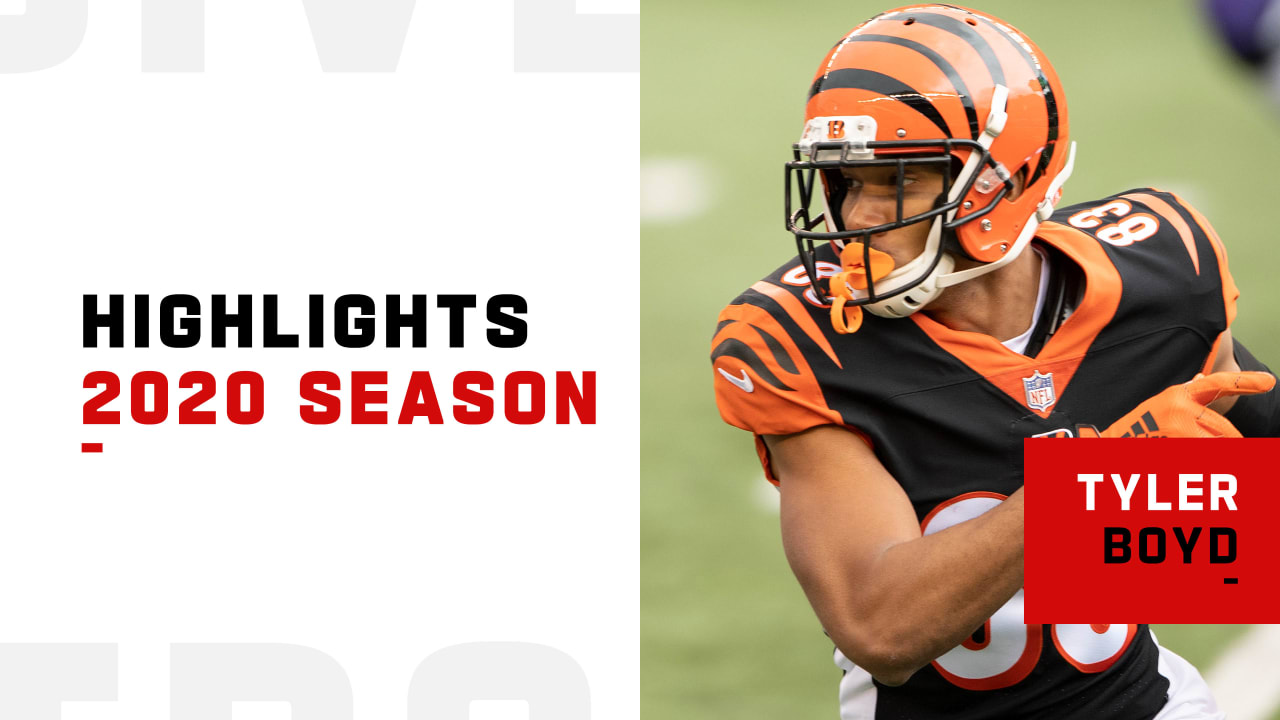 Cincinnati Bengals wide receiver Tyler Boyd highlights 2020 season