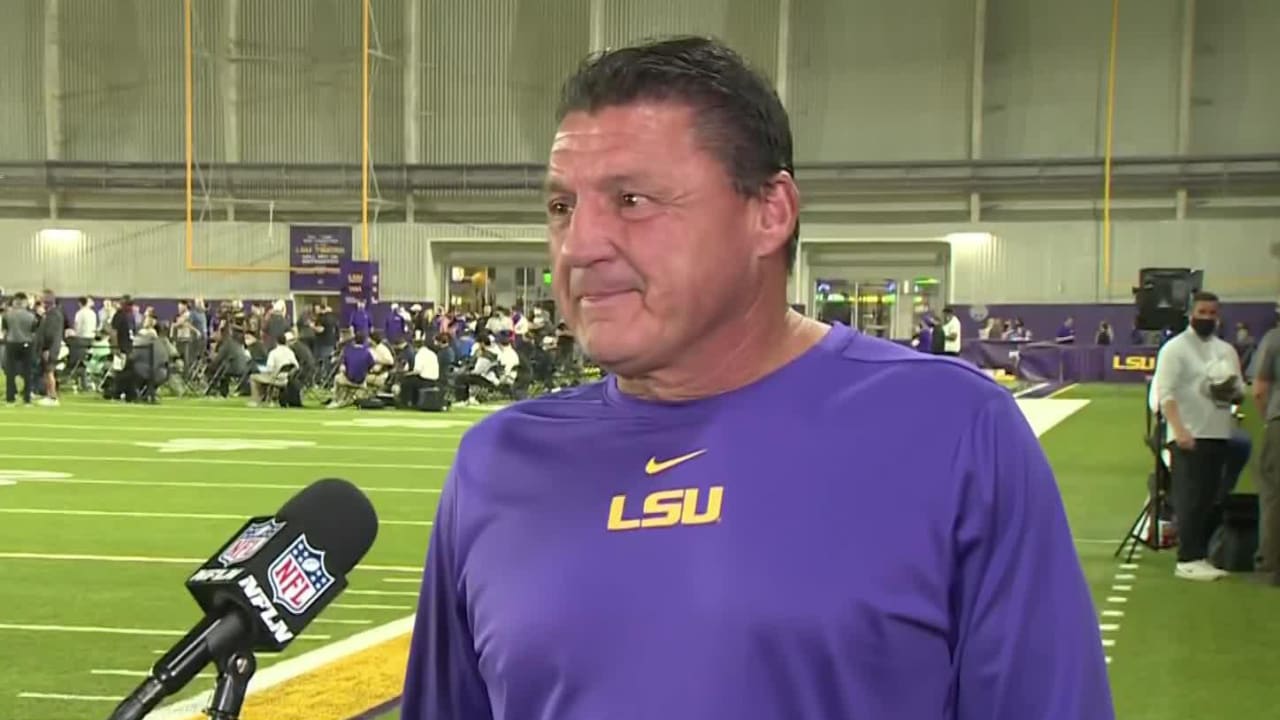 LSU Tigers head coach Ed Orgeron evaluates what LSU players can bring
