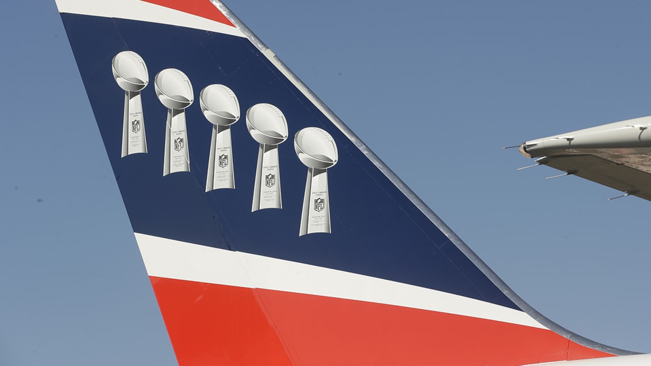 Inside the New England Patriots Plane 