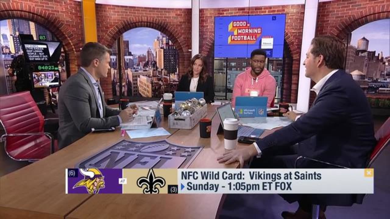 'Good Morning Football' previews Vikings-Saints Wild Card 