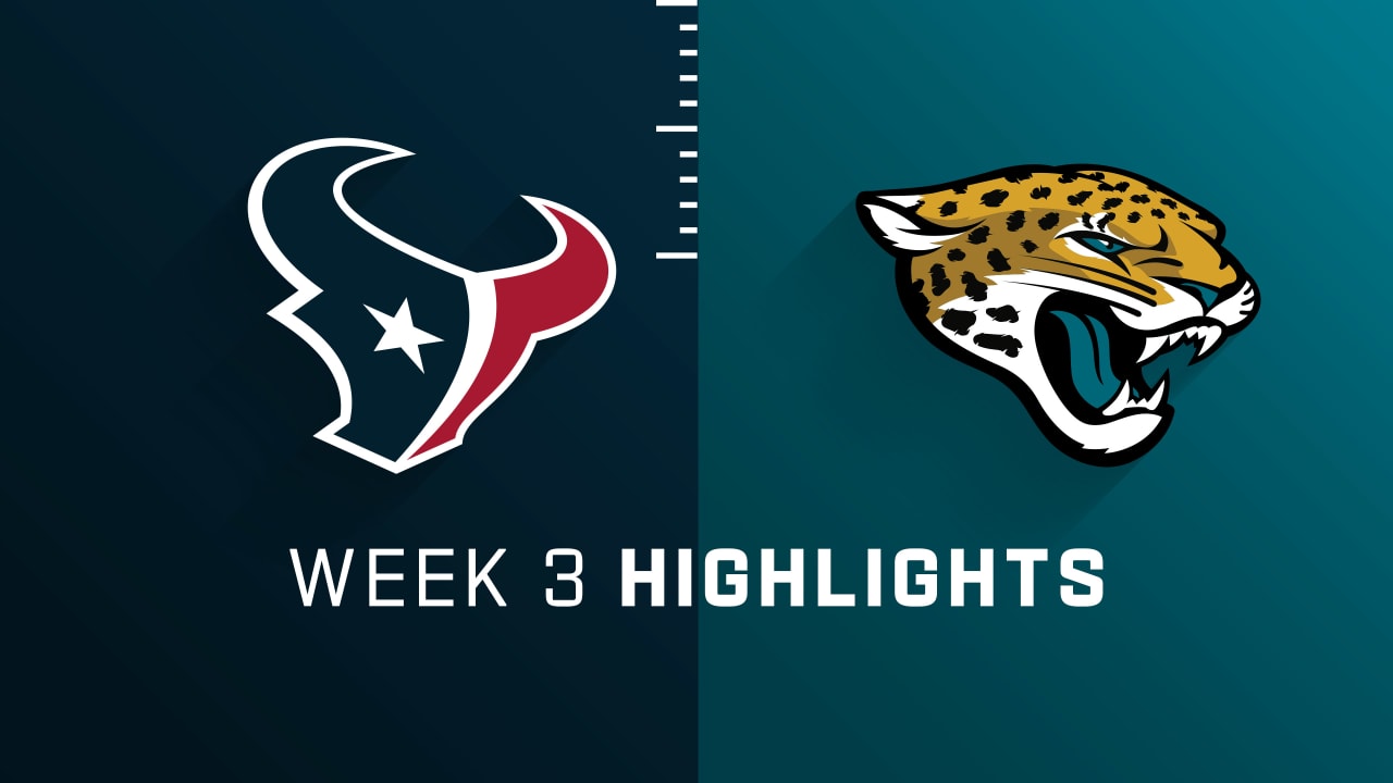 Houston Texans vs. Jacksonville Jaguars highlights and updates