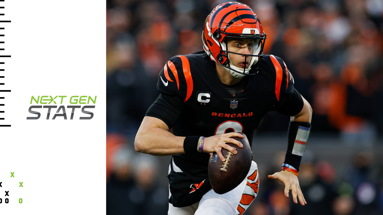 Next Gen Stats Cincinnatti Bengals QB Joe Burrow’s 3 most improbable completions Super Wild