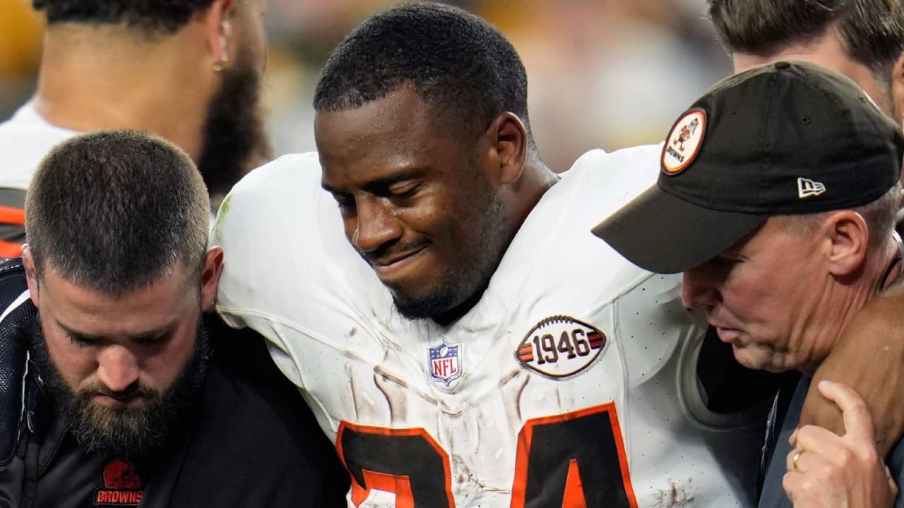 Browns RB Nick Chubb to undergo knee surgery Friday with time frame for  return to be determined 