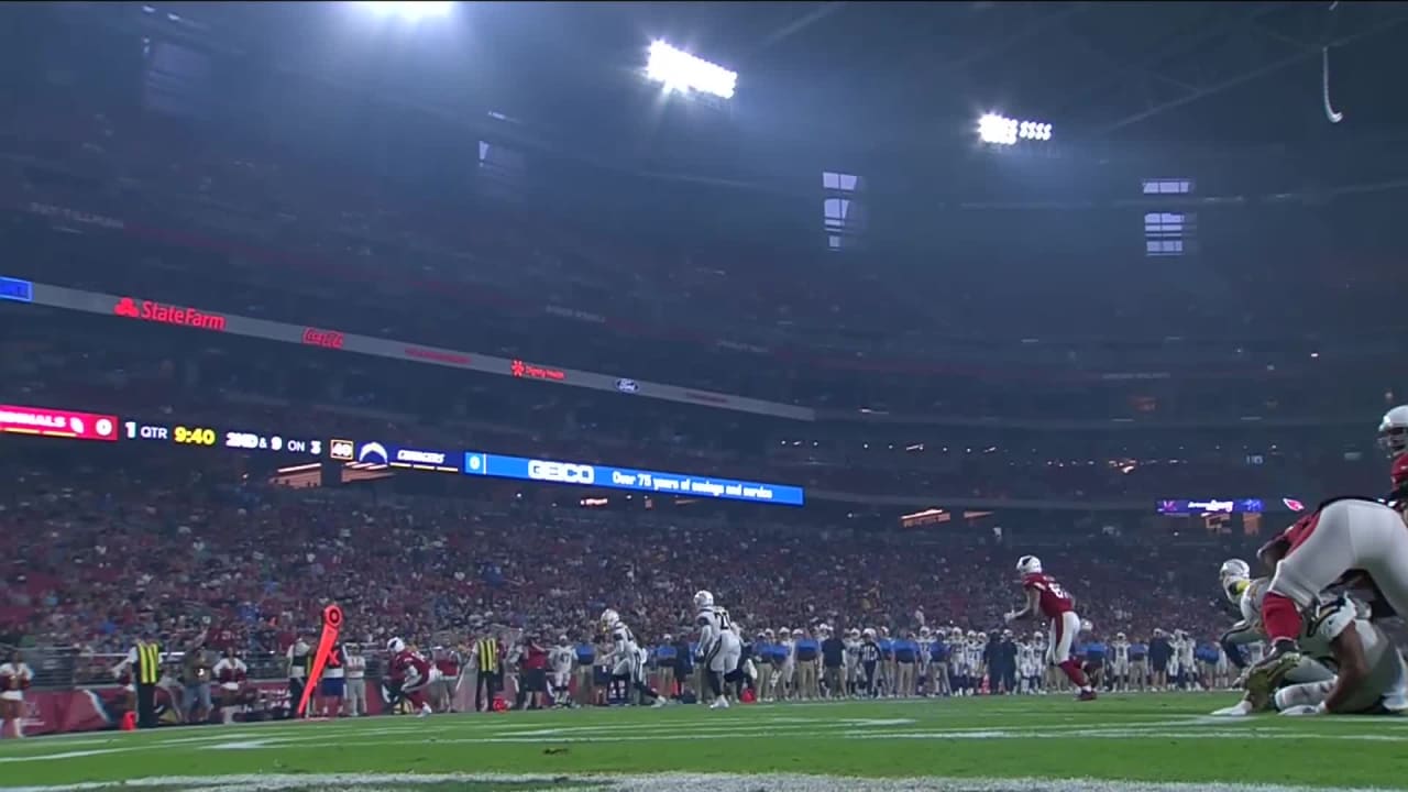 Kyler Murray slings completion on first NFL throw