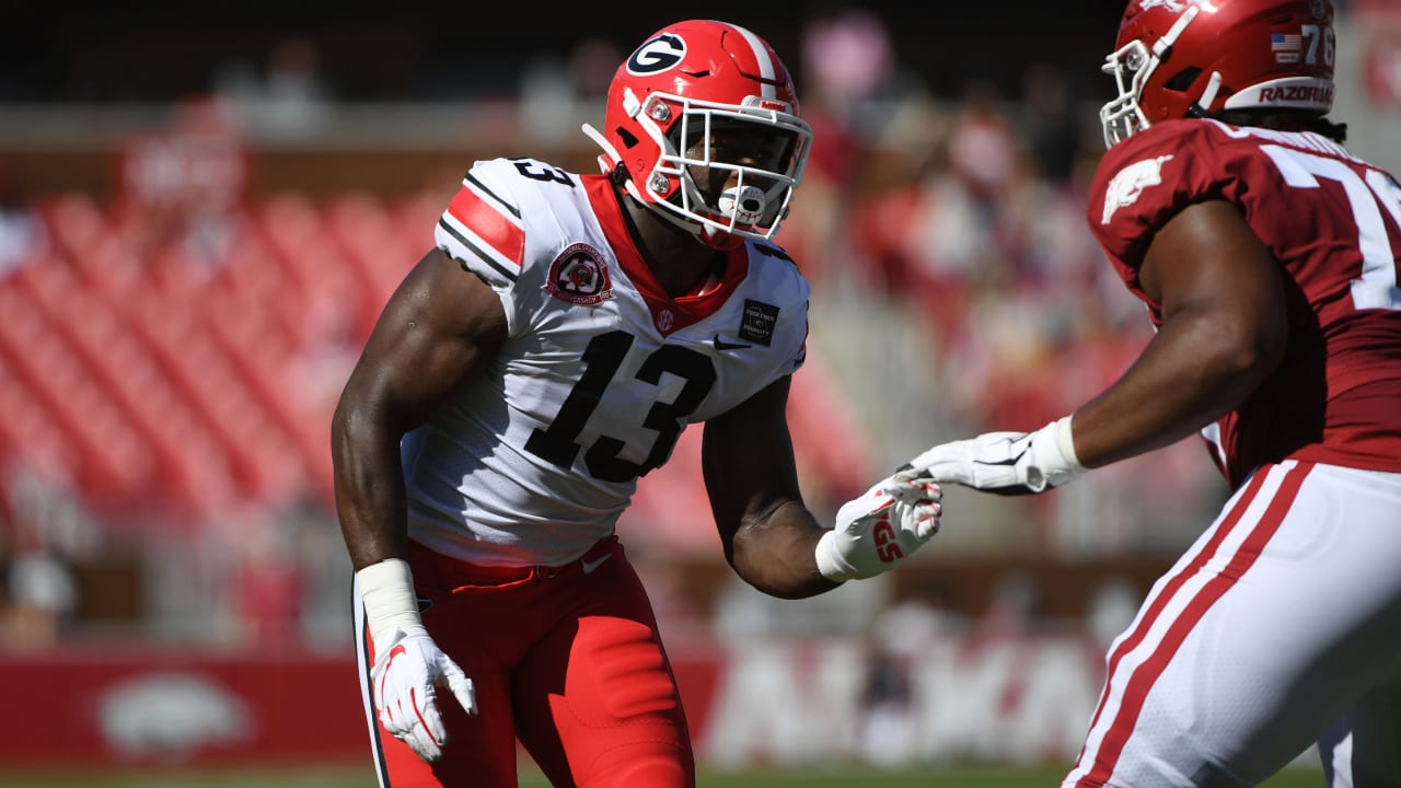 New York Giants select Georgia OLB Azeez Ojulari in 2021 NFL Draft