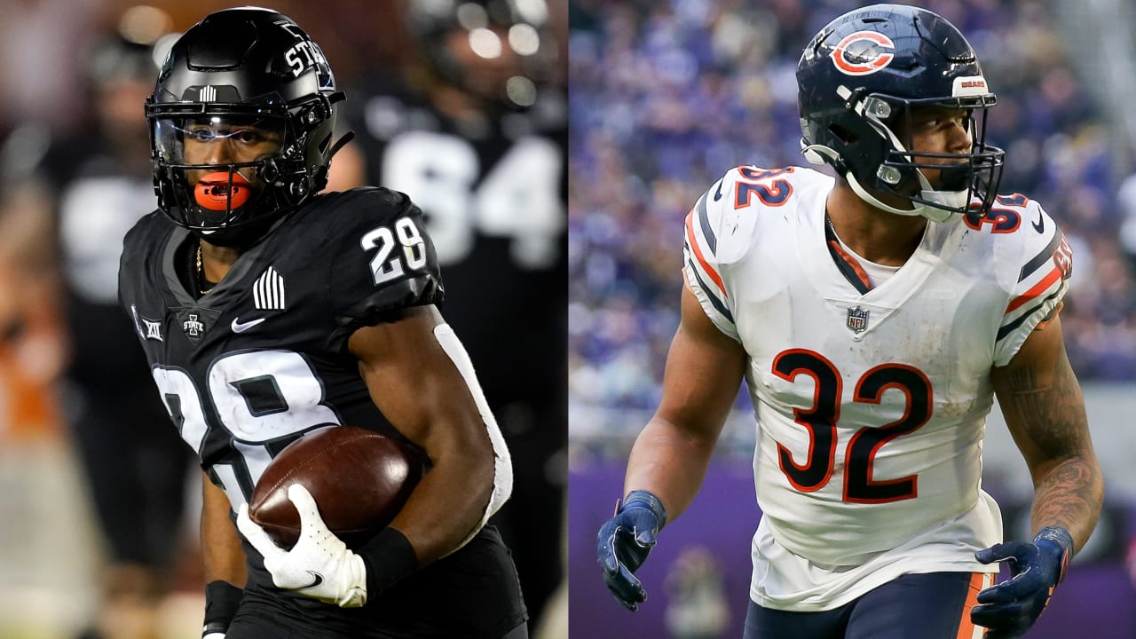 NFL Network's Brian Baldinger: Running back Breece Hall is 'basically  Chicago Bears David Montgomery with home run speed'