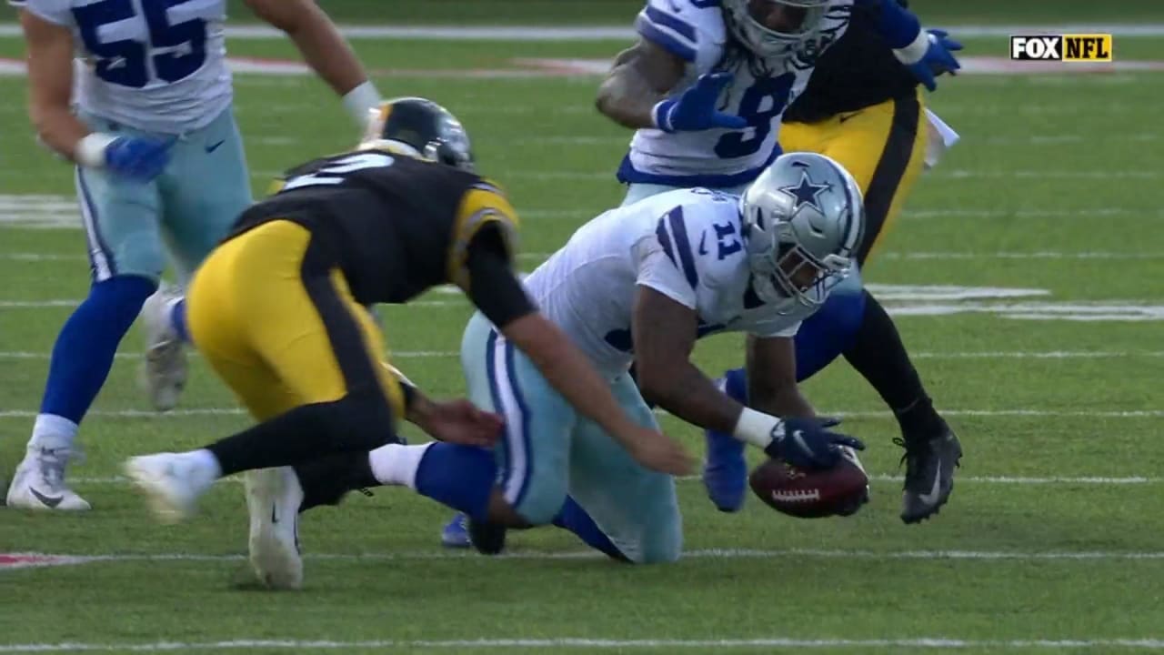 LOOK: Cowboys' Micah Parsons shows off athleticism on wild fumble