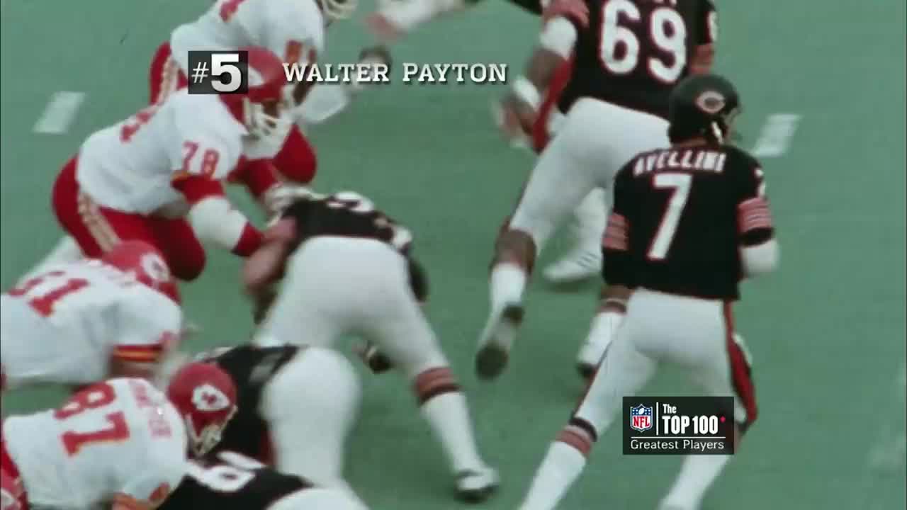 No. 5 Walter Payton The Top 100 NFL's Greatest Players (2010)