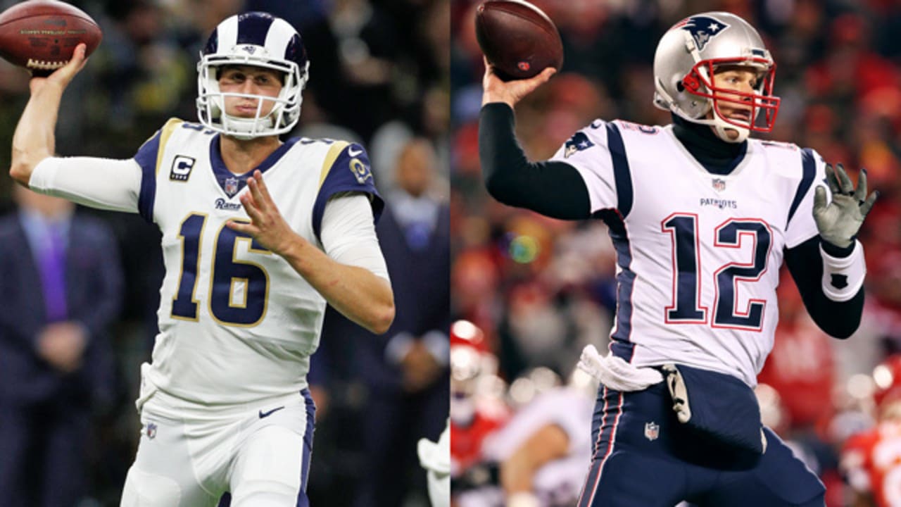 New England Patriots vs. Los Angeles Rams Super Bowl a meeting of