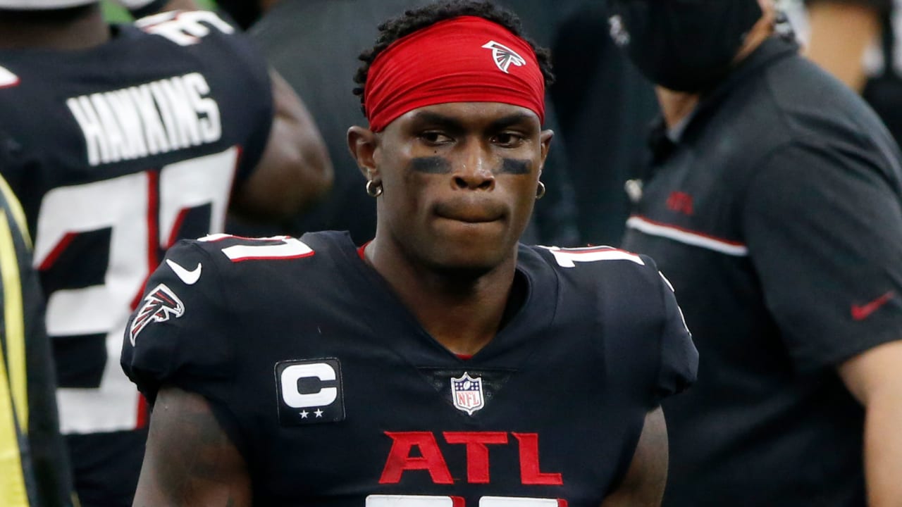 Falcons star WR Julio Jones out vs. Bears