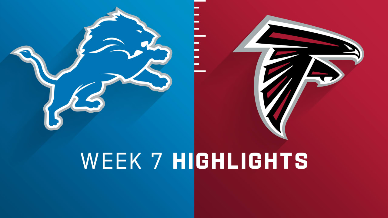 Detroit Lions vs. Atlanta Falcons highlights